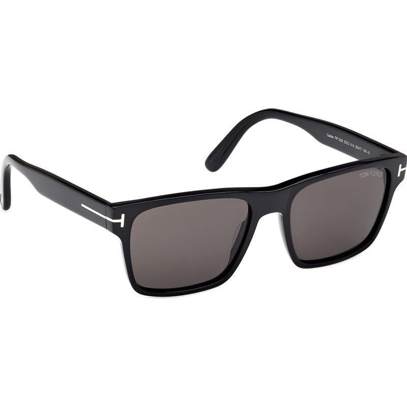 Calder FT1205, Shiny Black/Smoke Lenses