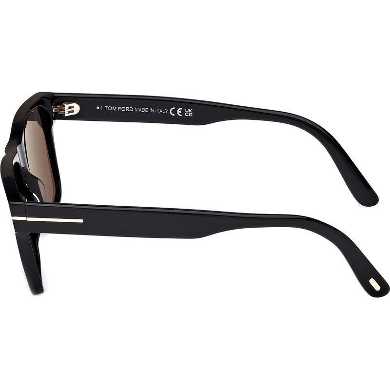 Calder FT1205, Shiny Black/Smoke Lenses