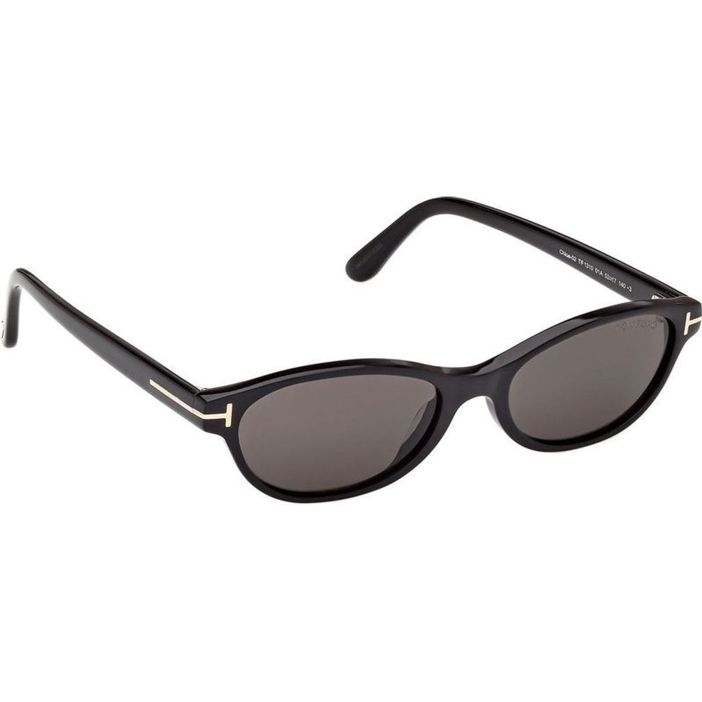 Chloe 02 FT1310, Shiny Black/Smoke Lenses