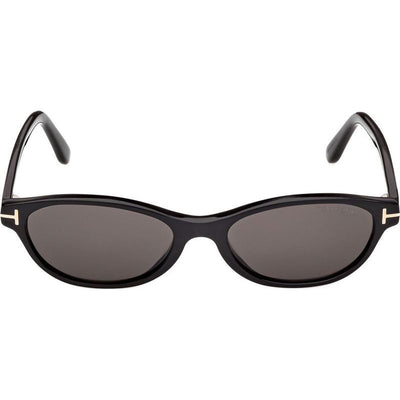 Chloe 02 FT1310, Shiny Black/Smoke Lenses