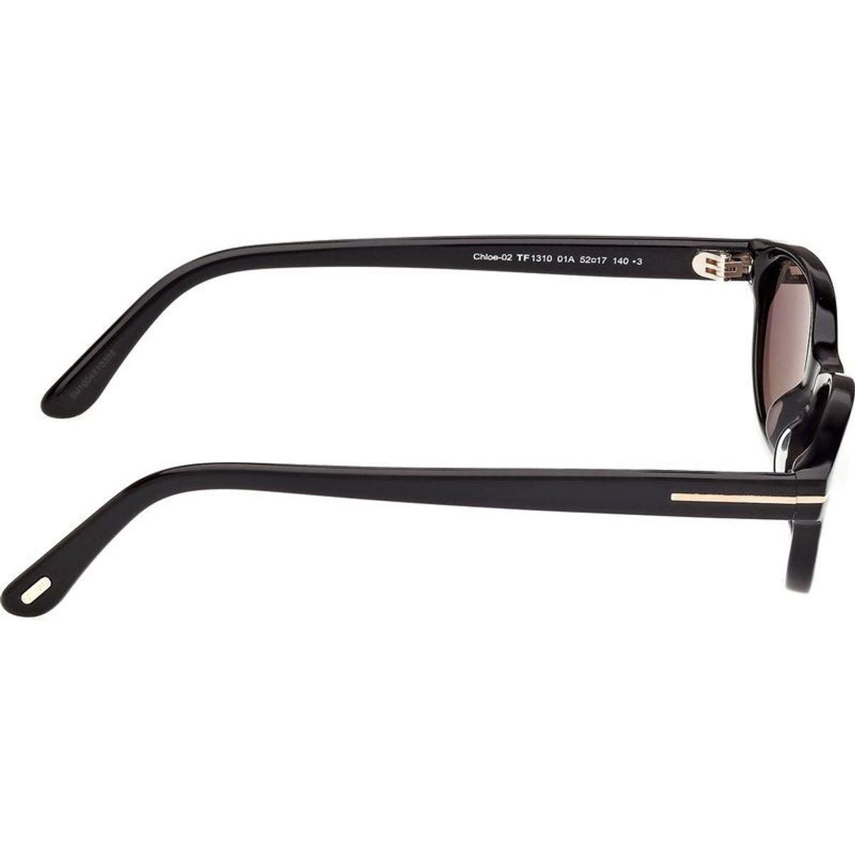 Chloe 02 FT1310, Shiny Black/Smoke Lenses