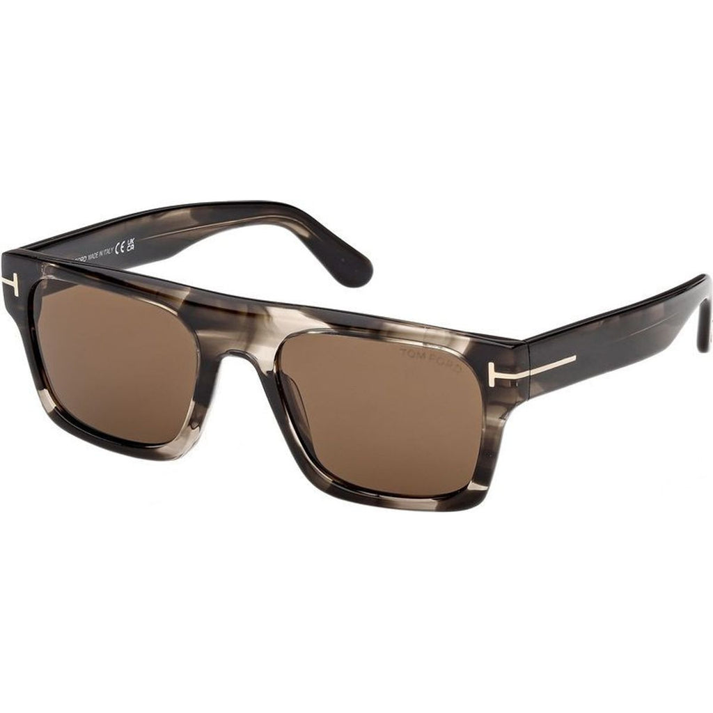 Cyrus 02 FT1337, Coloured Havana/Brown Lenses