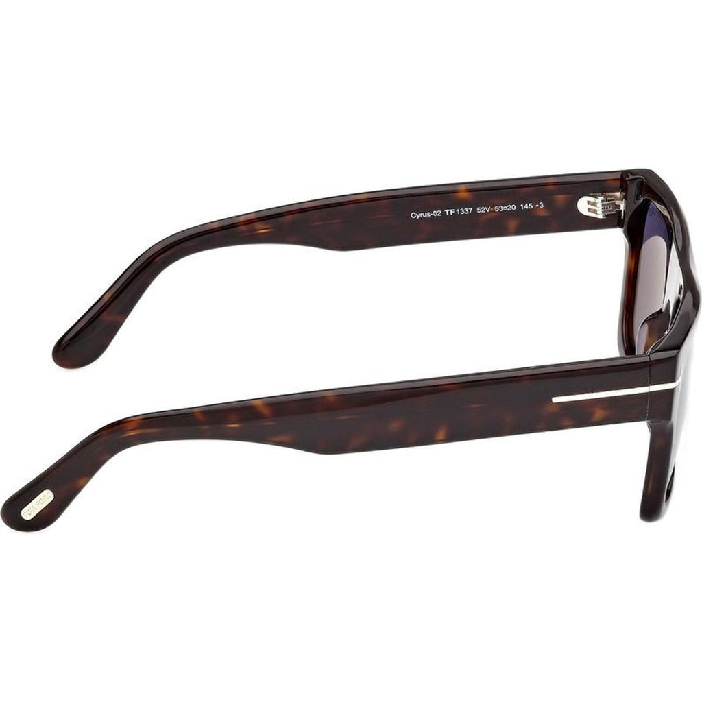 Cyrus 02 FT1337, Dark Havana/Blue Lenses
