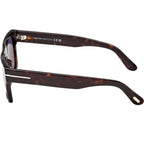 Cyrus 02 FT1337, Dark Havana/Blue Lenses