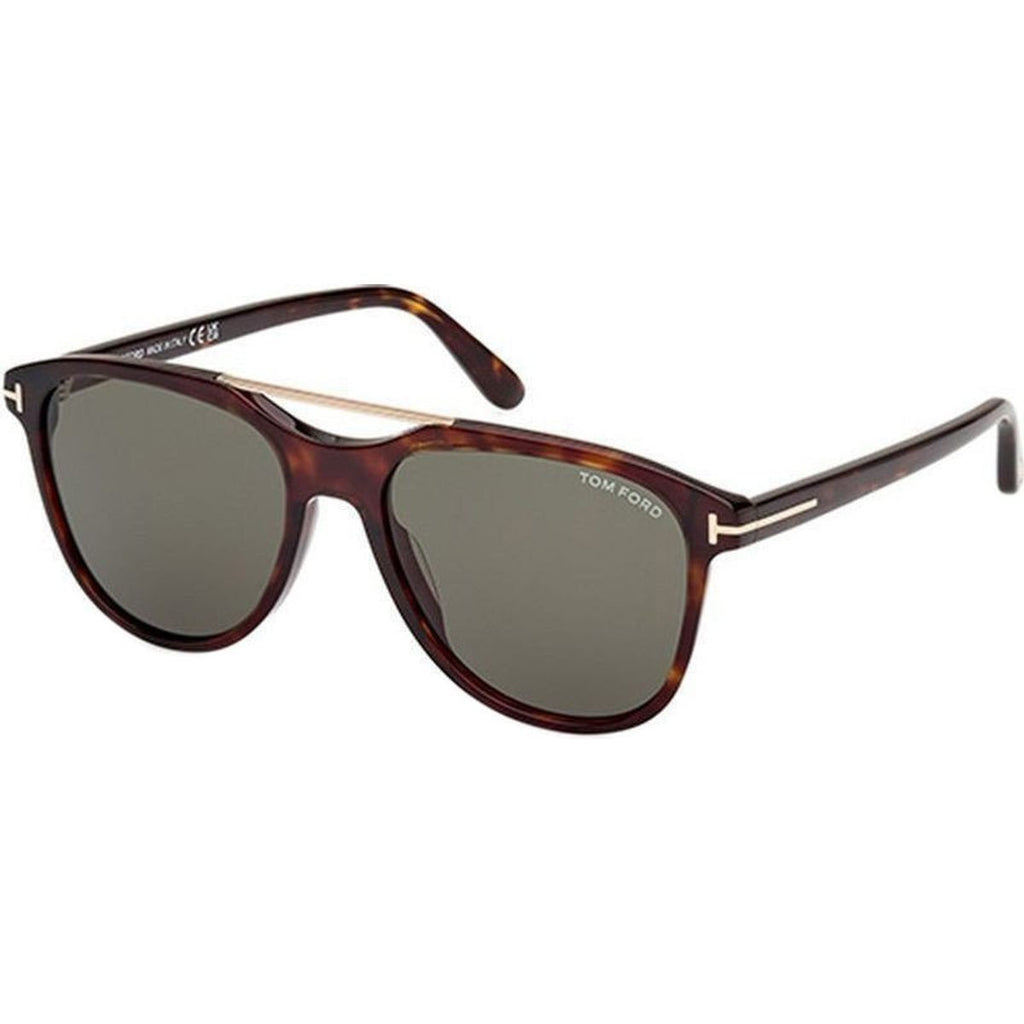 Damian FT1098, Dark Havana/Green Lenses