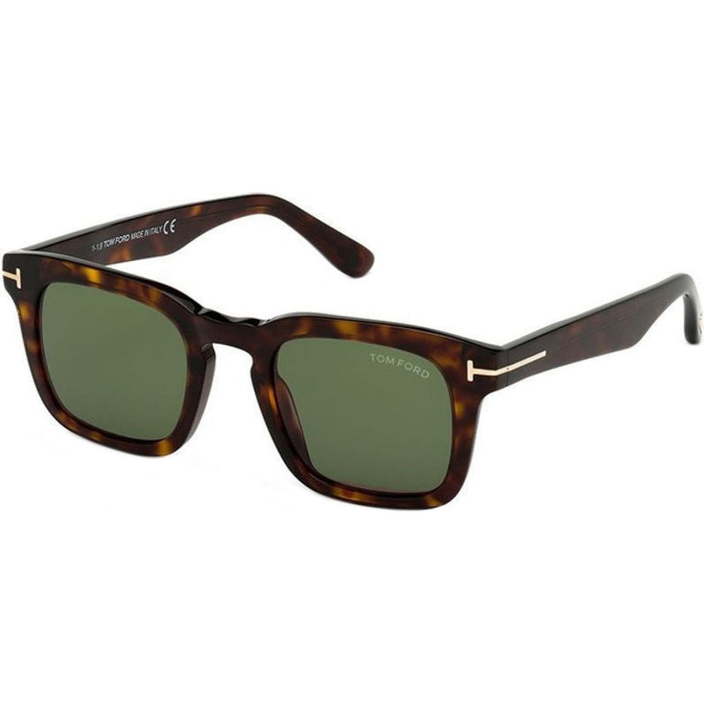 Dax FT0751, Dark Havana/Green Lenses 50 Eye Size