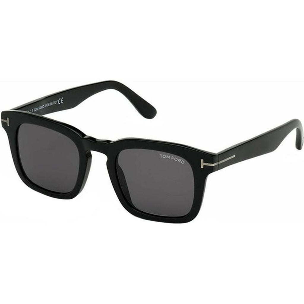 Dax FT0751, Shiny Black/Smoke Polarised Lenses 50 Eye Size