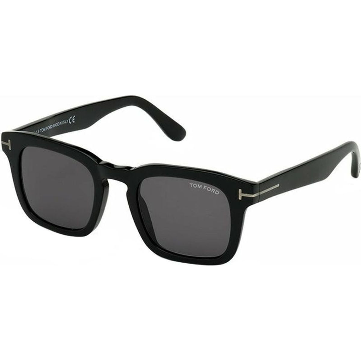Dax FT0751, Shiny Black/Smoke Polarised Lenses 50 Eye Size