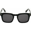 Dax FT0751, Shiny Black/Smoke Polarised Lenses 50 Eye Size