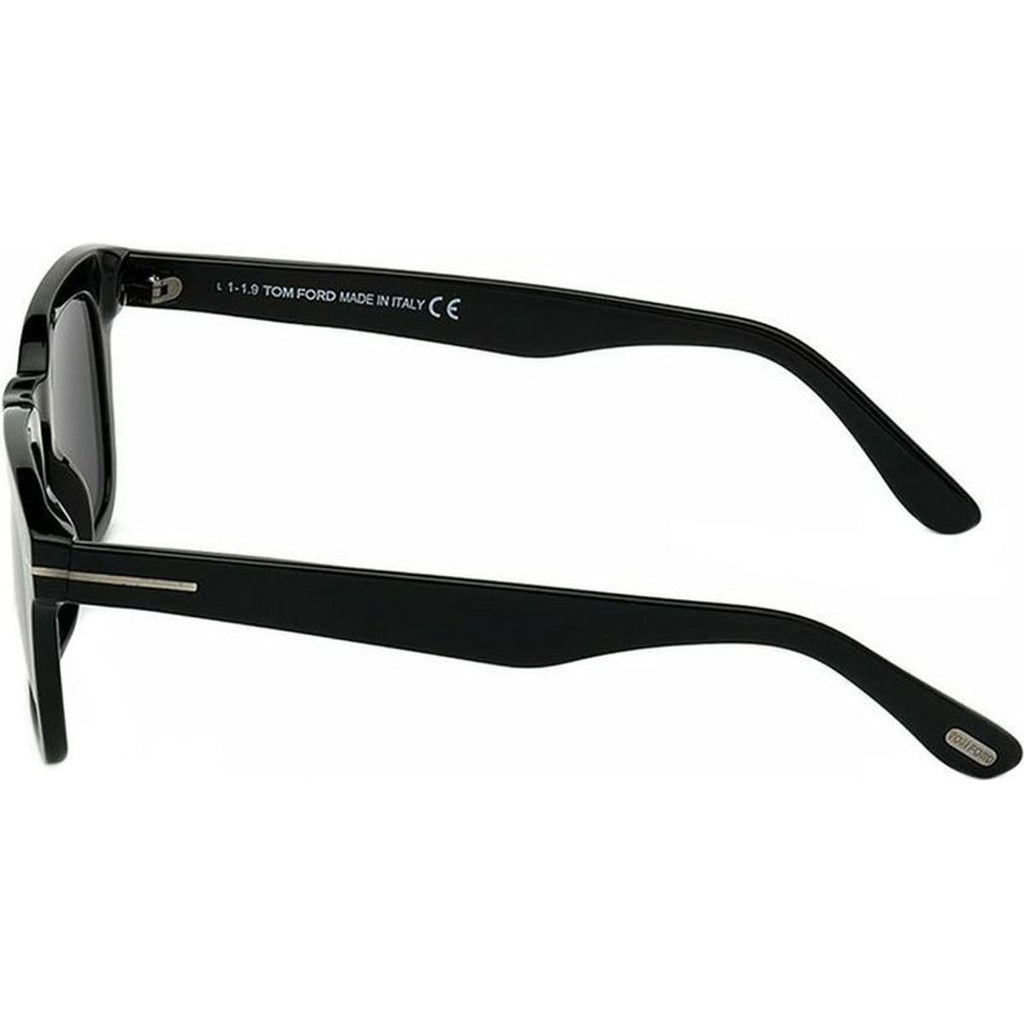 Dax FT0751, Shiny Black/Smoke Polarised Lenses 50 Eye Size