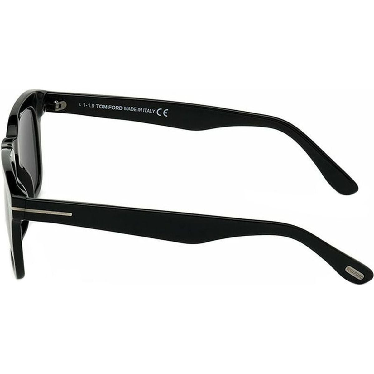 Dax FT0751, Shiny Black/Smoke Polarised Lenses 50 Eye Size