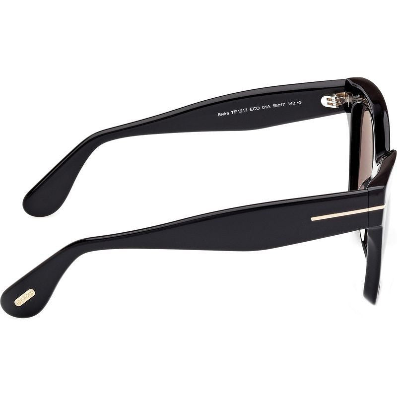 Elvira FT1217, Shiny Black/Smoke Lenses