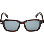 Ezra 02 FT1359, Dark Havana/Blue Glass Lenses