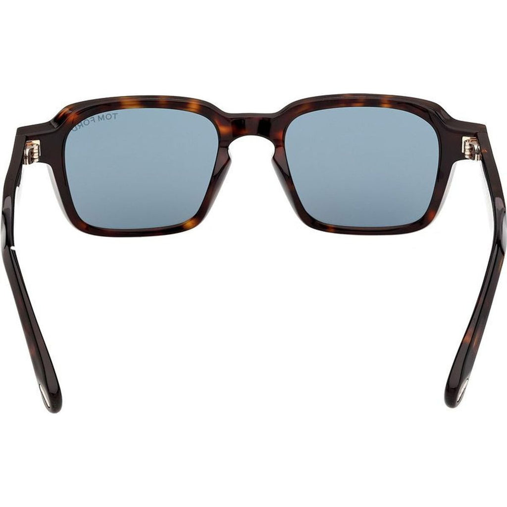 Ezra 02 FT1359, Dark Havana/Blue Glass Lenses