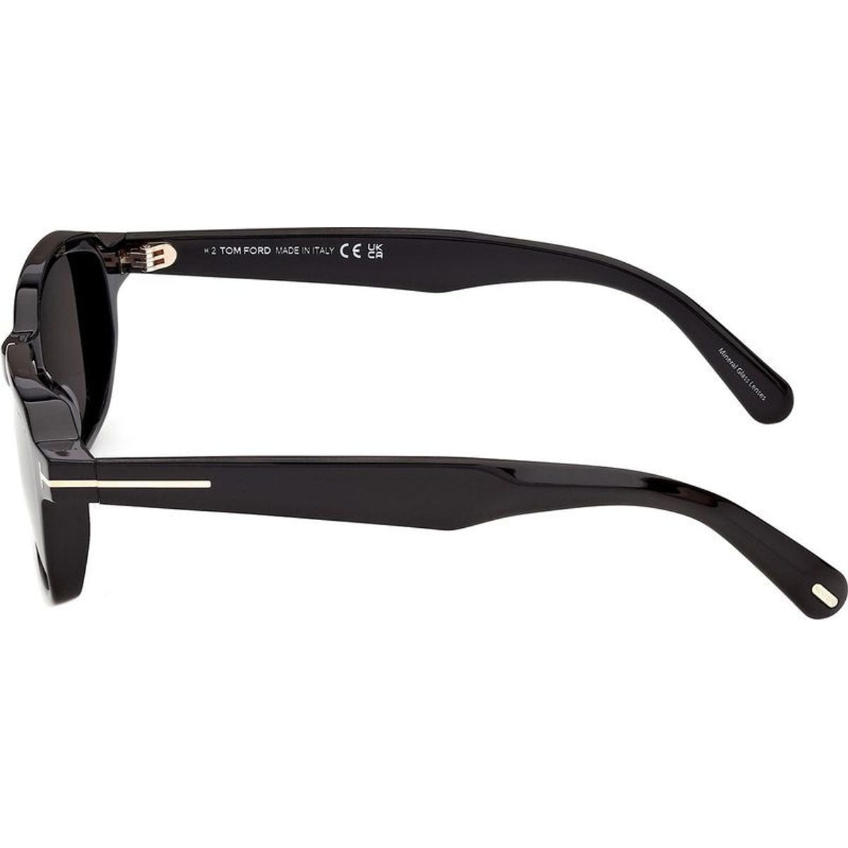 Ezra 02 FT1359, Shiny Black/Smoke Glass Lenses