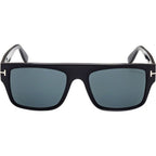 FT0907, Shiny Black/Blue Lenses