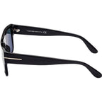 FT0907, Shiny Black/Blue Lenses