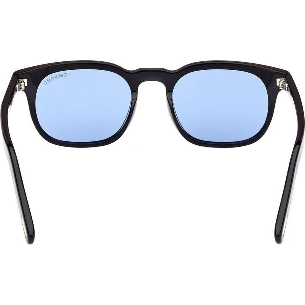 FT1122-D, Shiny Black/Blue Lenses