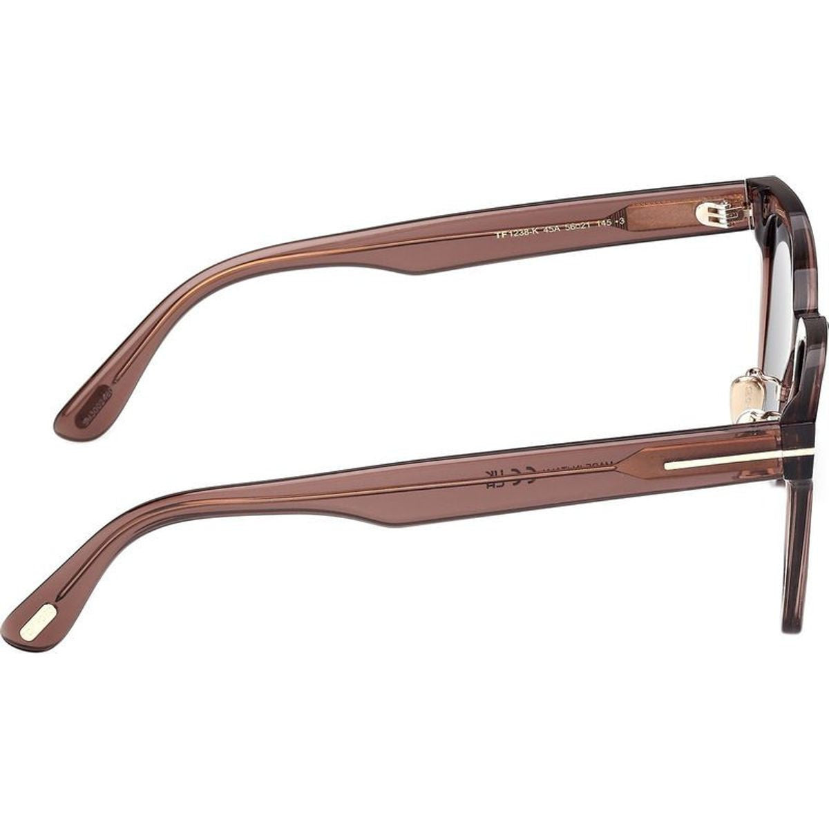 FT1238-K, Shiny Light Brown/Smoke Lenses