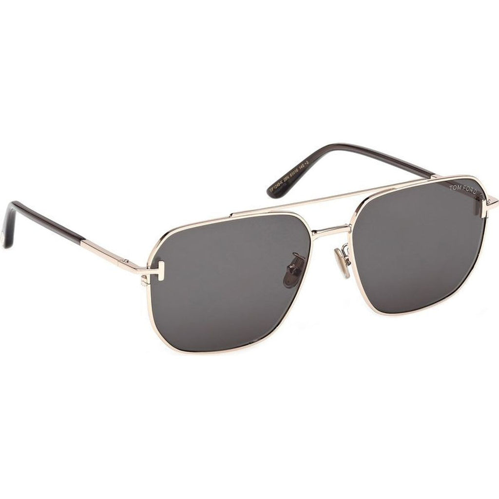 FT1249-K, Shiny Rose Gold/Green Lenses