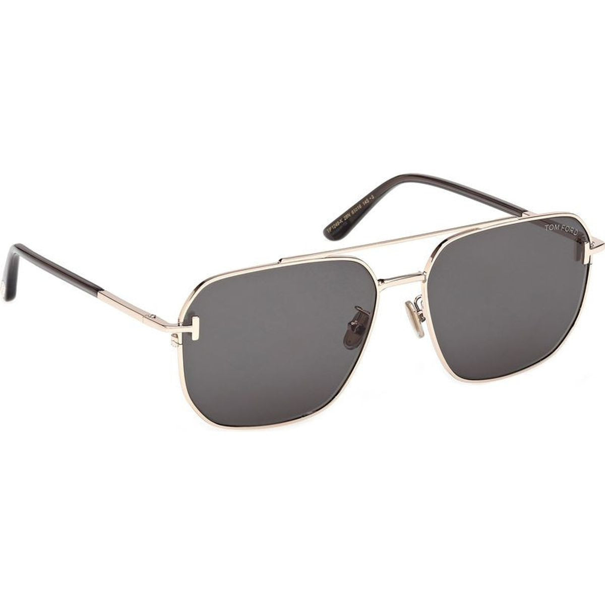 FT1249-K, Shiny Rose Gold/Green Lenses