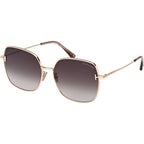 FT1250-K, Shiny Pink Gold/Smoke Gradient Lenses