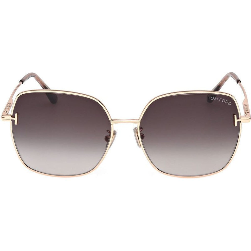 FT1250-K, Shiny Pink Gold/Smoke Gradient Lenses