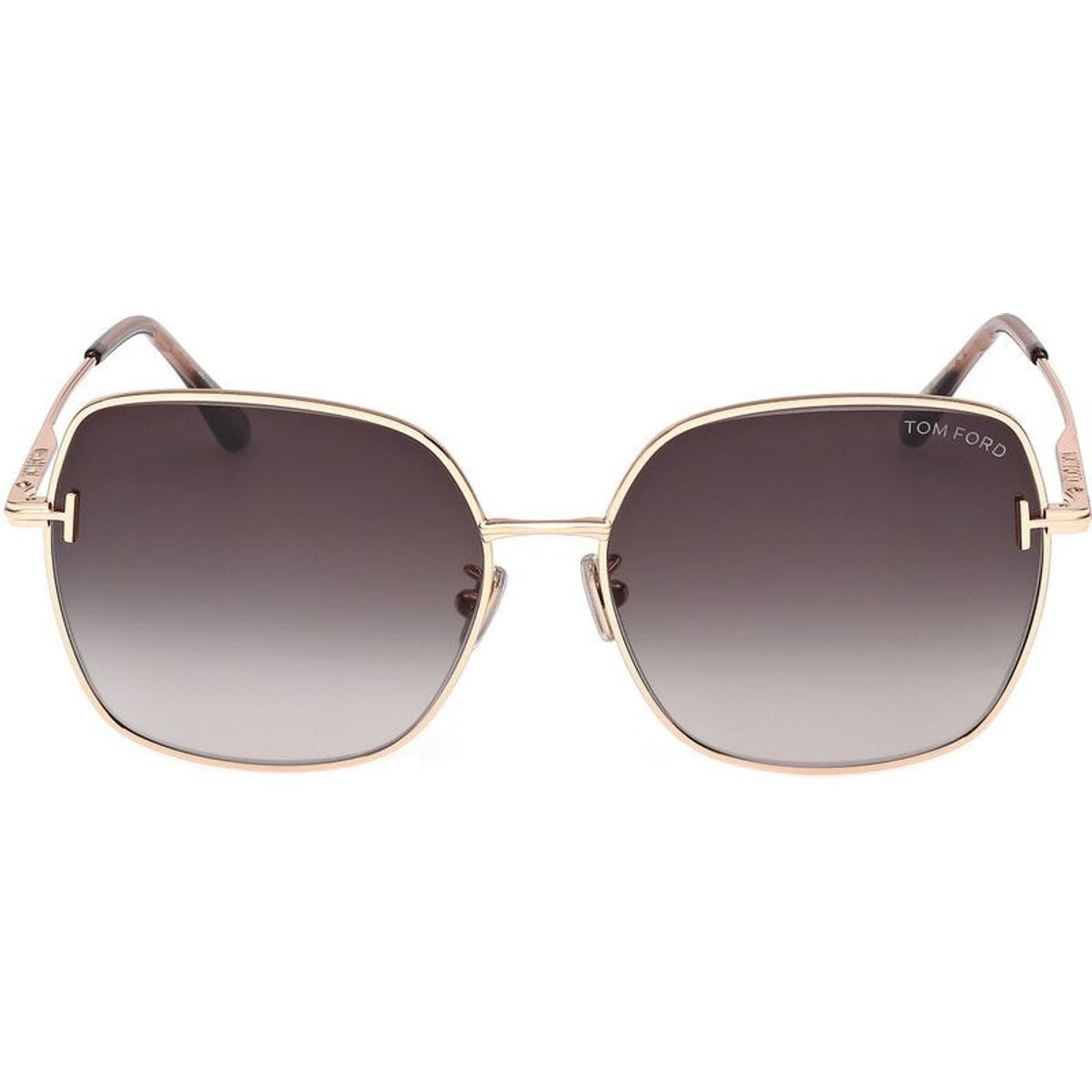 FT1250-K, Shiny Pink Gold/Smoke Gradient Lenses
