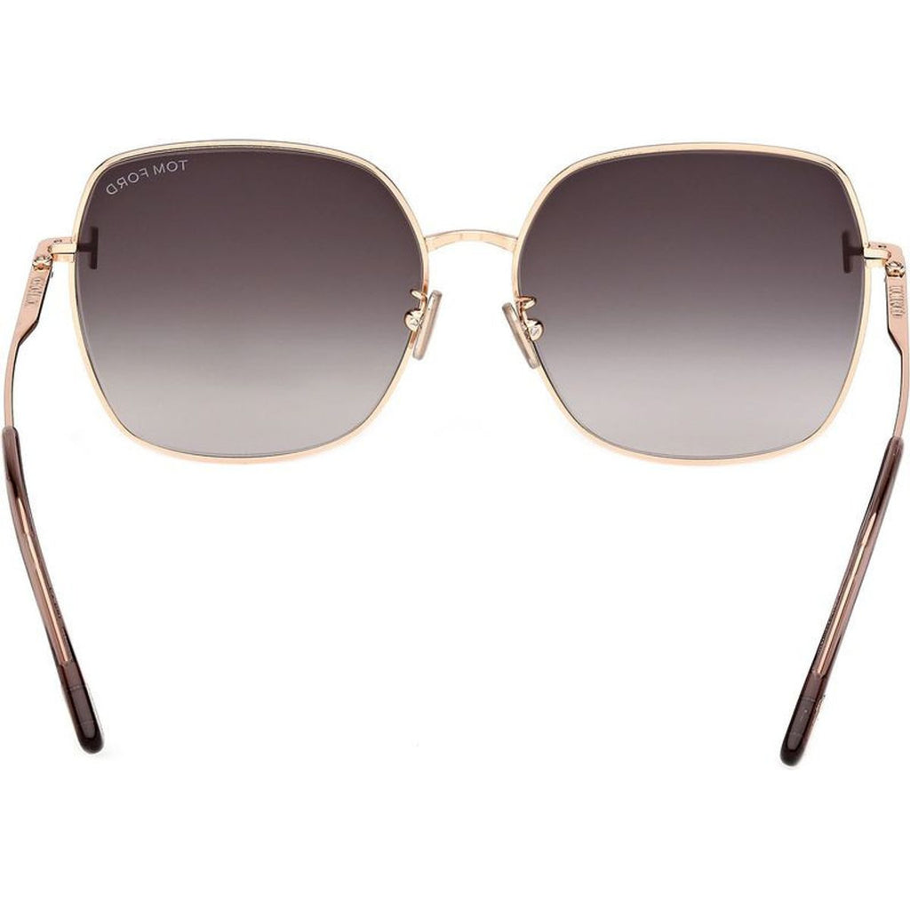 FT1250-K, Shiny Pink Gold/Smoke Gradient Lenses
