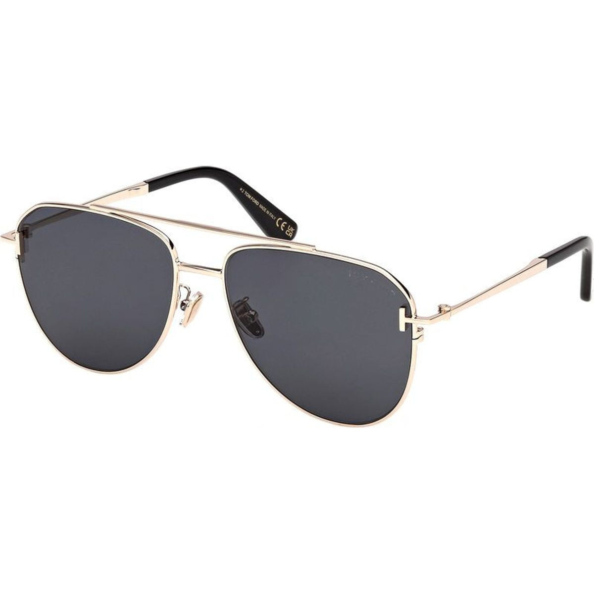 FT1290-K, Shiny Rose Gold/Smoke Lenses