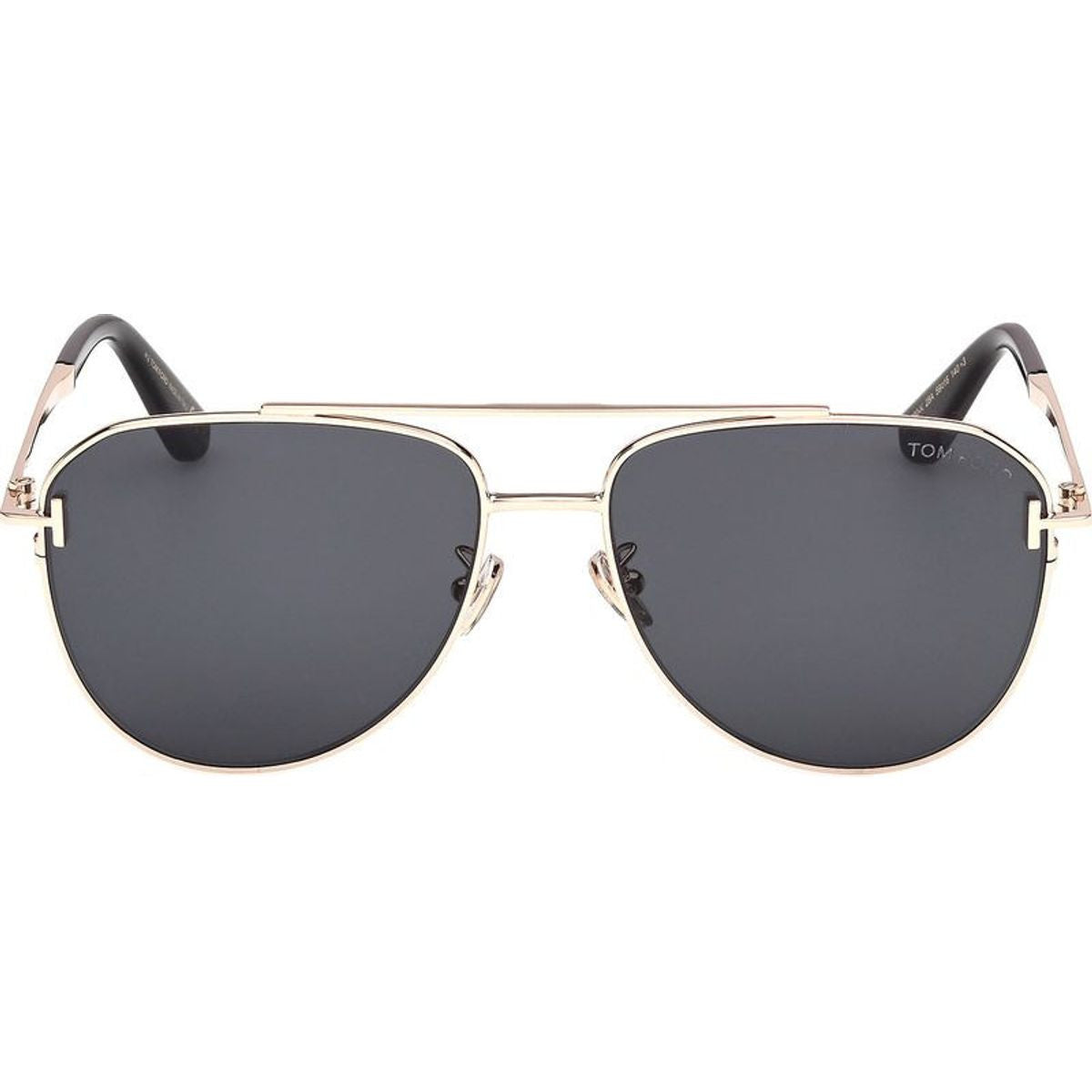 FT1290-K, Shiny Rose Gold/Smoke Lenses