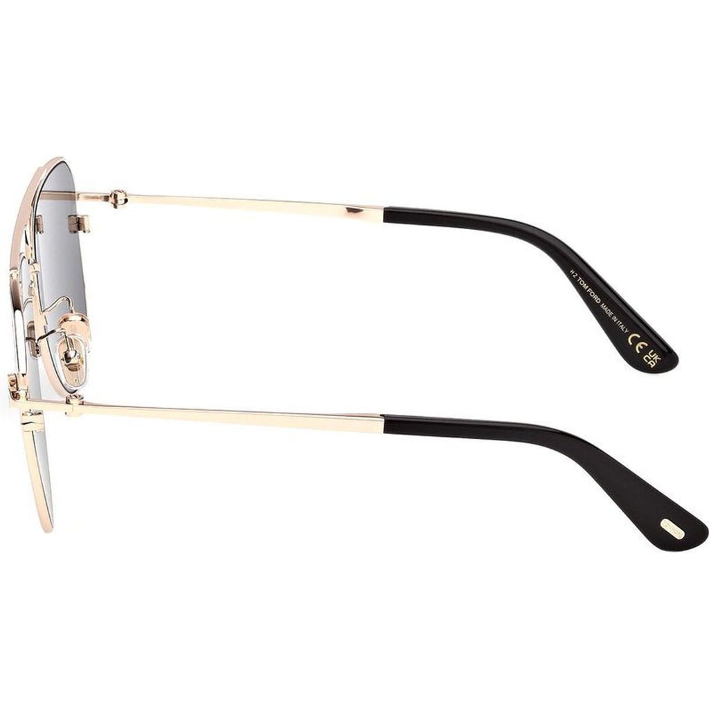 FT1290-K, Shiny Rose Gold/Smoke Lenses
