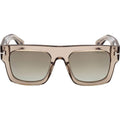 Fausto FT0711, Light Brown/Green Mirror Lenses