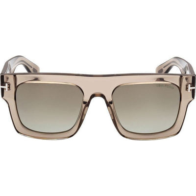 Fausto FT0711, Light Brown/Green Mirror Lenses