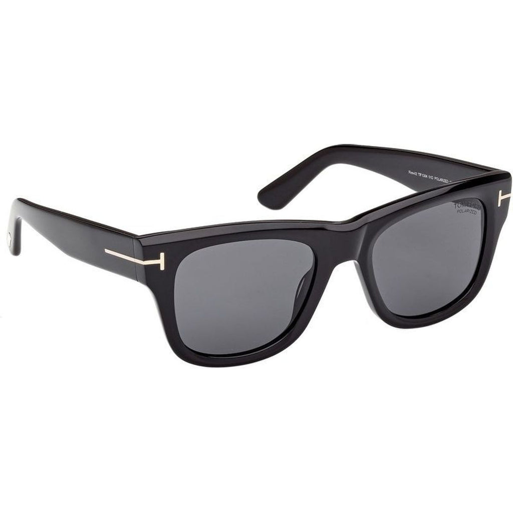 Finn 02 FT1304, Shiny Black/Smoke Polarised Lenses