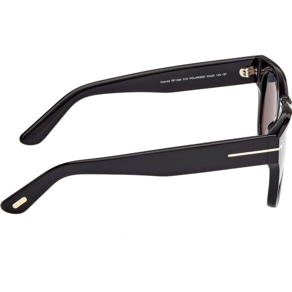 Finn 02 FT1304, Shiny Black/Smoke Polarised Lenses