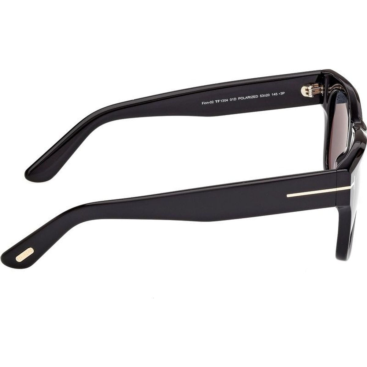 Finn 02 FT1304, Shiny Black/Smoke Polarised Lenses