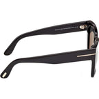 Flynn 02 FT1343, Shiny Black/Smoke Polarised Lenses