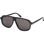 Guillaume FT1208N, Shiny Black/Smoke Lenses