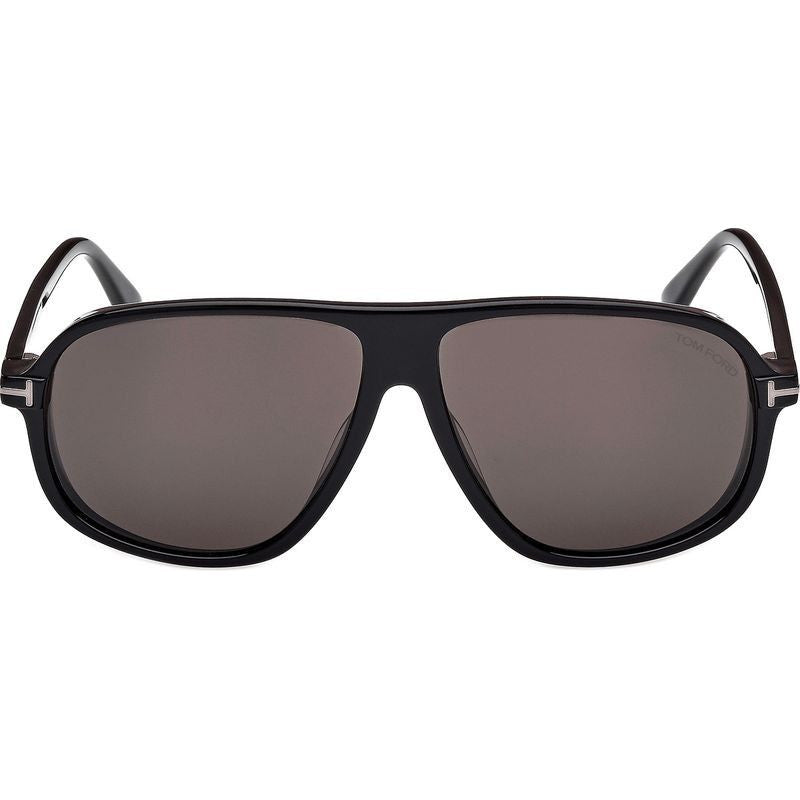 Guillaume FT1208N, Shiny Black/Smoke Lenses