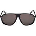 Guillaume FT1208N, Shiny Black/Smoke Lenses