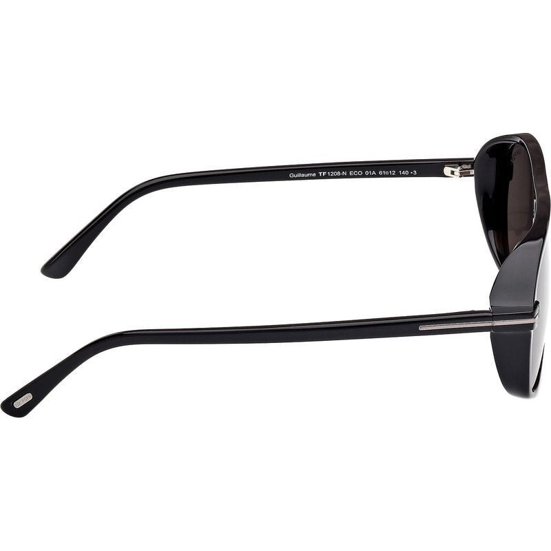 Guillaume FT1208N, Shiny Black/Smoke Lenses
