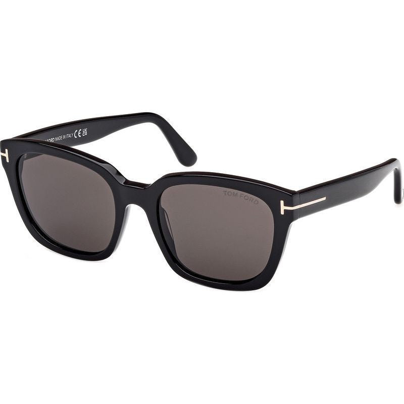 Haylay FT1216, Shiny Black/Smoke Lenses