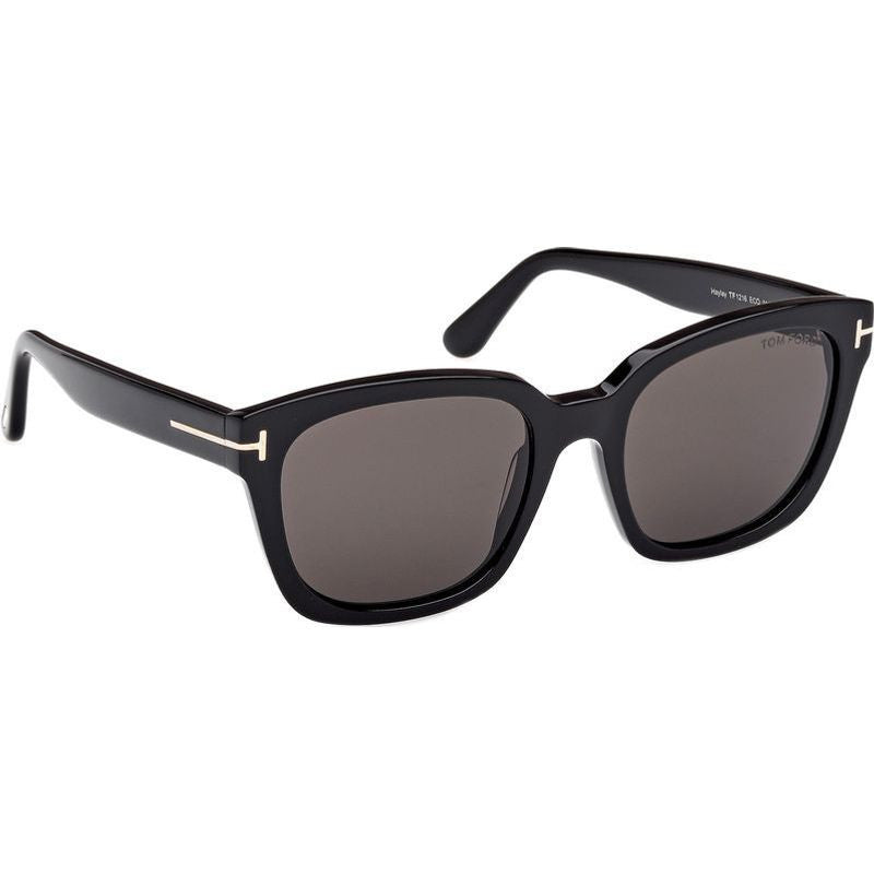 Haylay FT1216, Shiny Black/Smoke Lenses