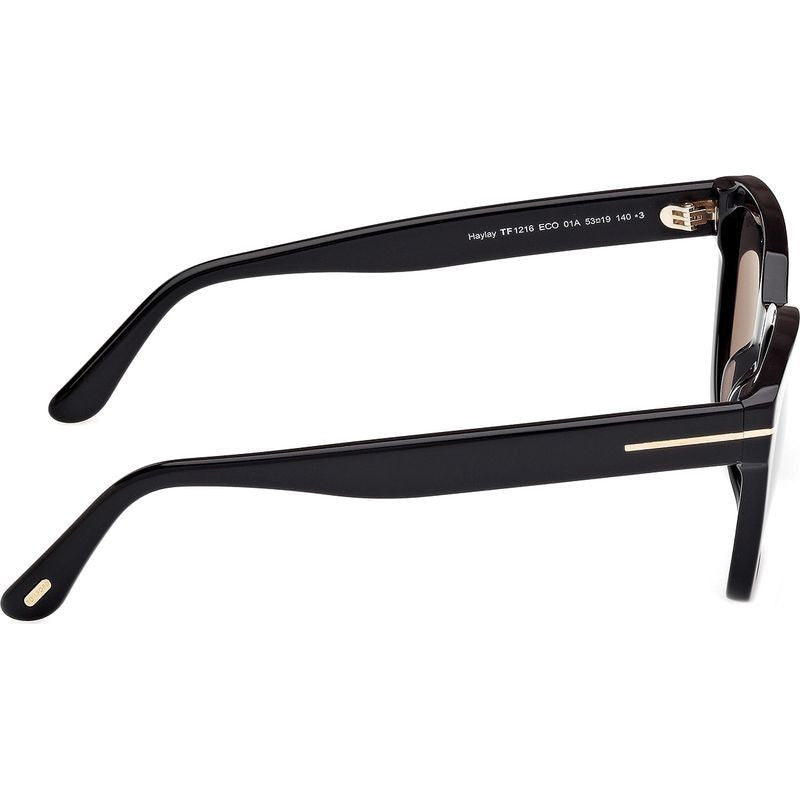 Haylay FT1216, Shiny Black/Smoke Lenses