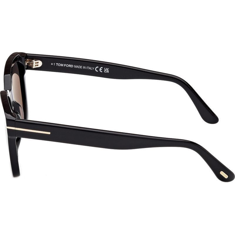 Haylay FT1216, Shiny Black/Smoke Lenses