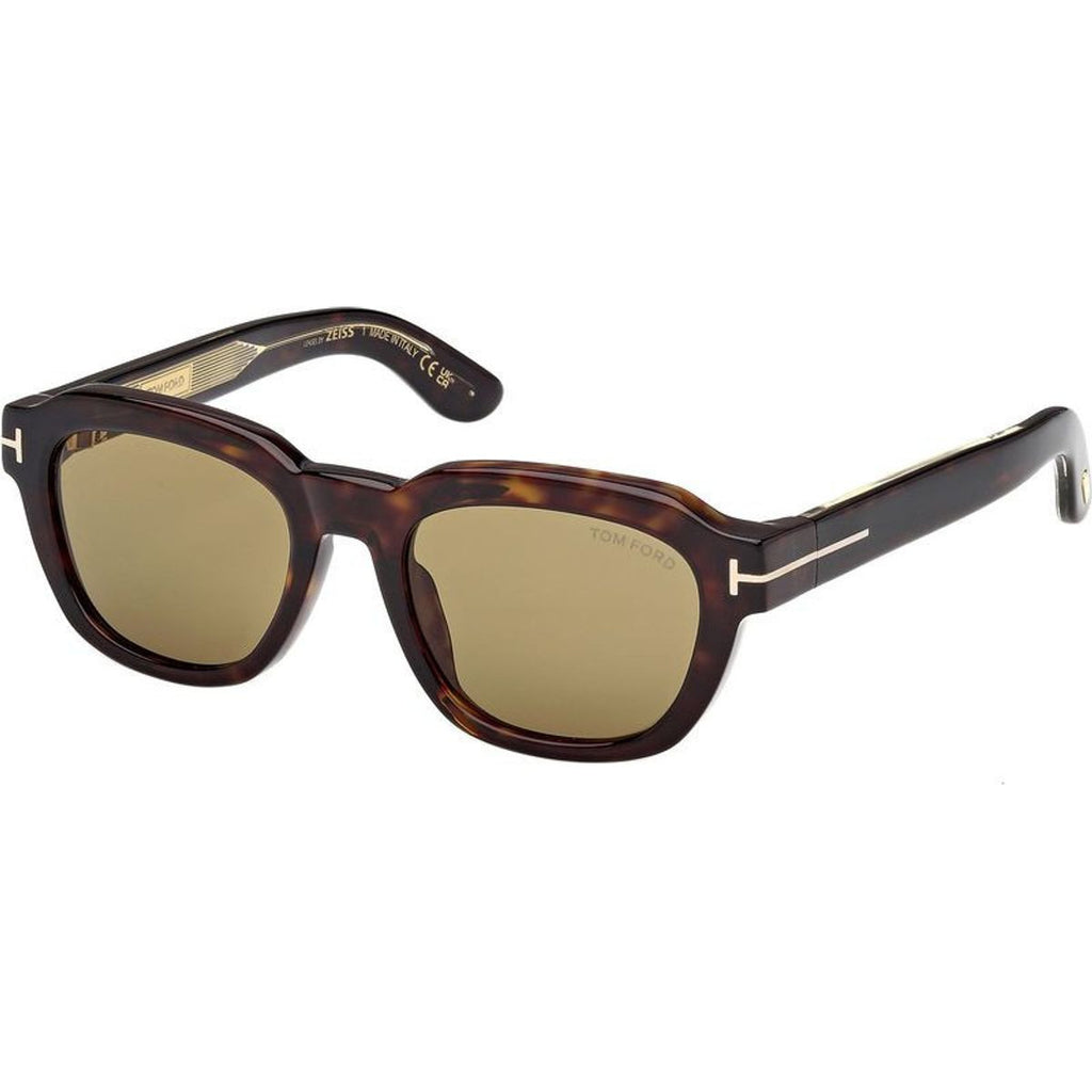 FT1226-F, Dark Havana/Green Lenses