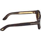 FT1226-F, Dark Havana/Green Lenses