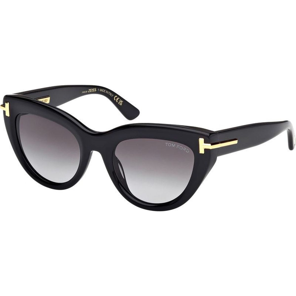 FT1252, Shiny Black/Smoke Gradient Lenses