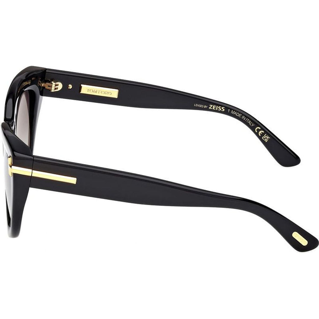 FT1252, Shiny Black/Smoke Gradient Lenses
